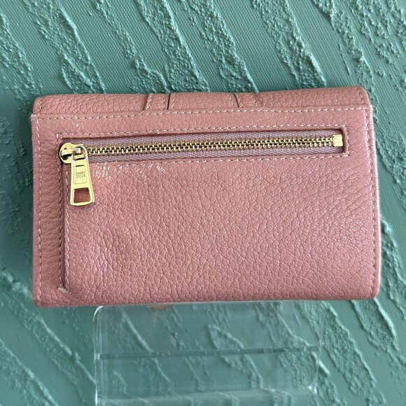 Chloe Hana Pink Leather Wallet - Picture 7 of 7